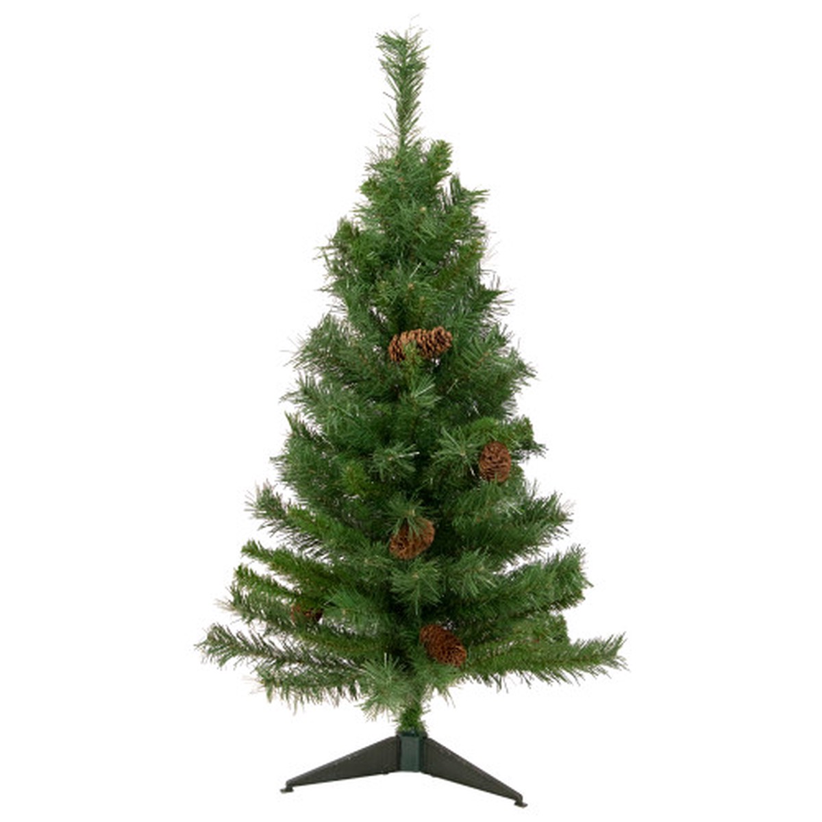 3' Medium Black River Pine Artificial Christmas Tree - Unlit