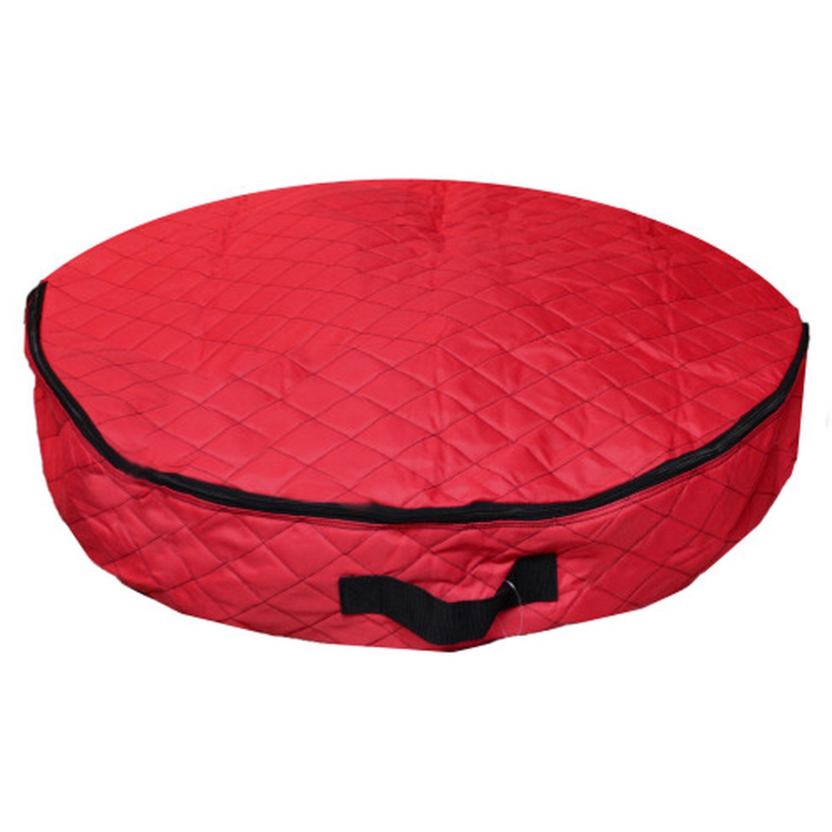36 Red Premium Quilted Christmas Wreath Storage Bag