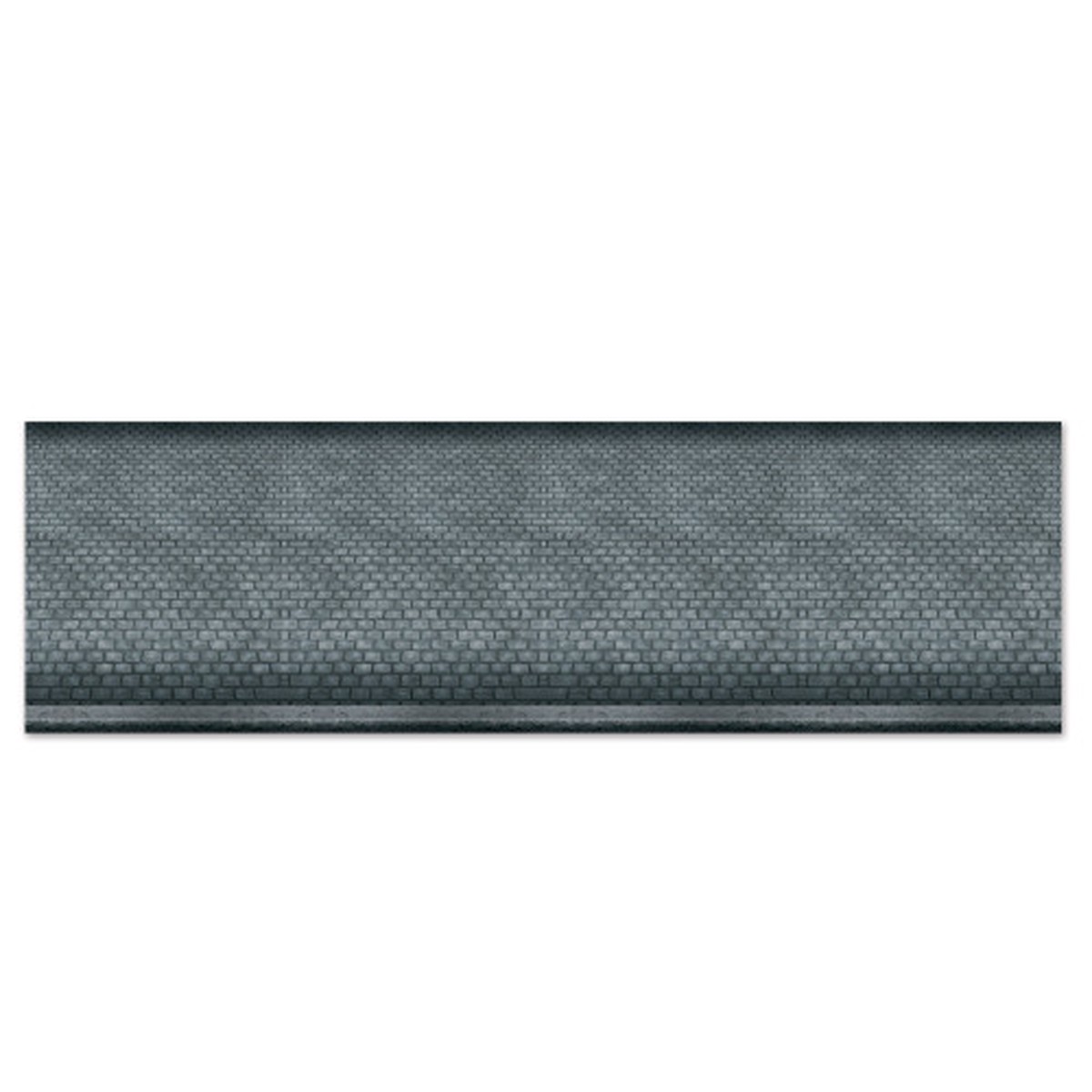 Cobblestone Street Border Wall Decor Props - 30' - Gray - Pack of 6