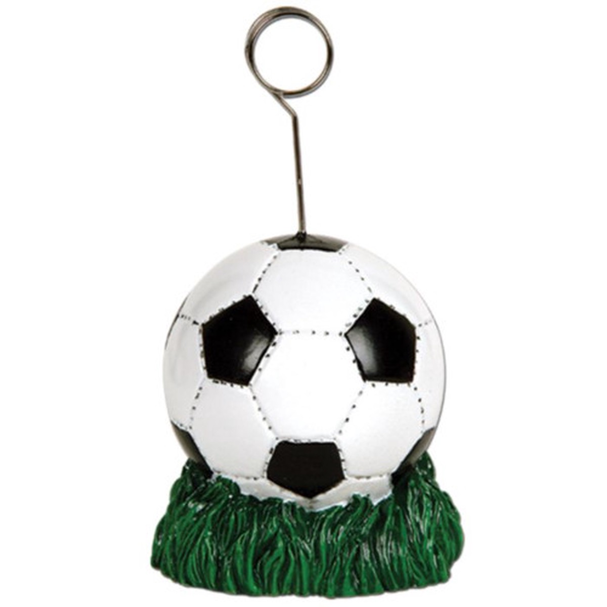Soccer Ball Photo or Balloon Holder - 6 oz - Pack of 6