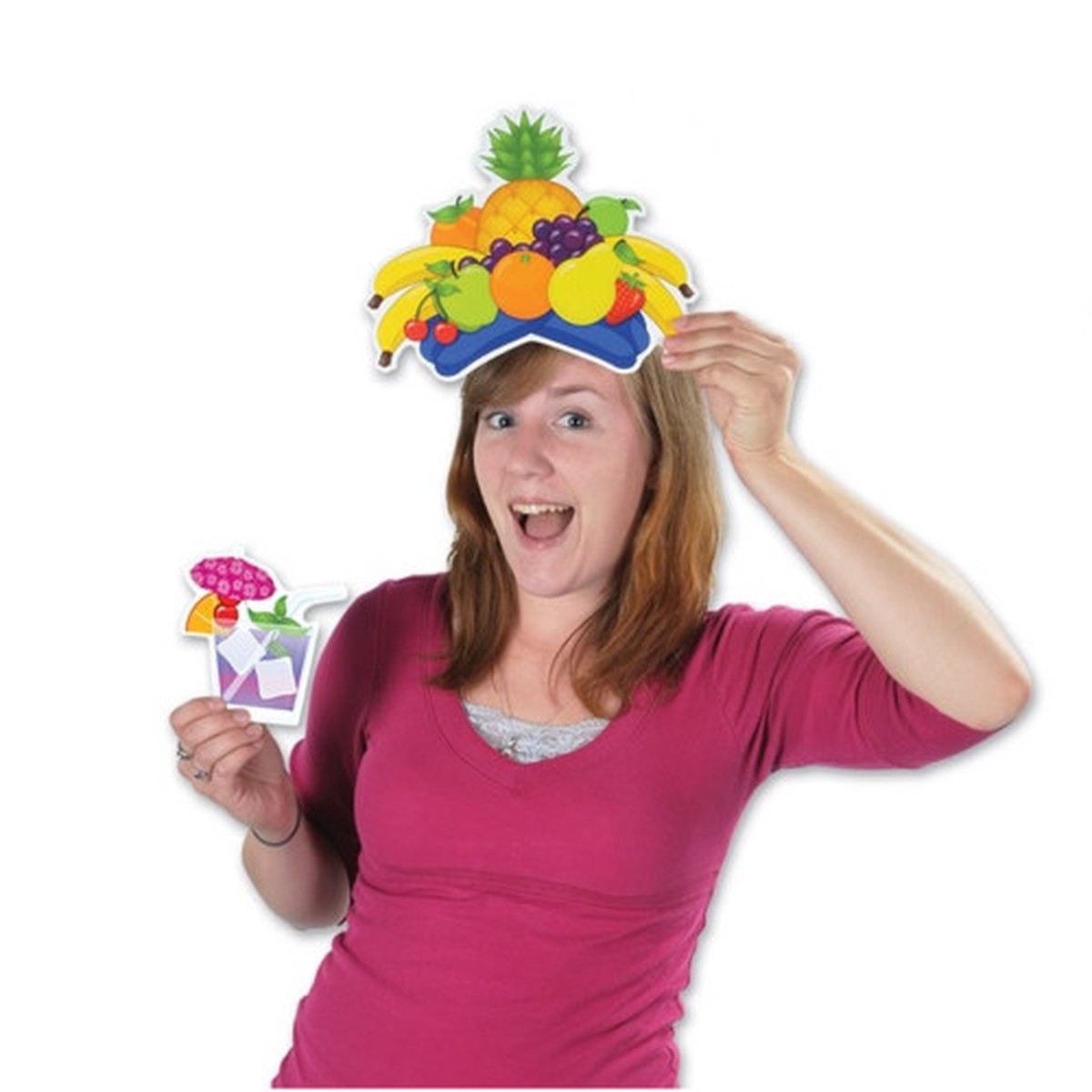 Tropical Hawaiian Luau Photo Fun Signs - 18.25" - Multicolor - Pack of 144