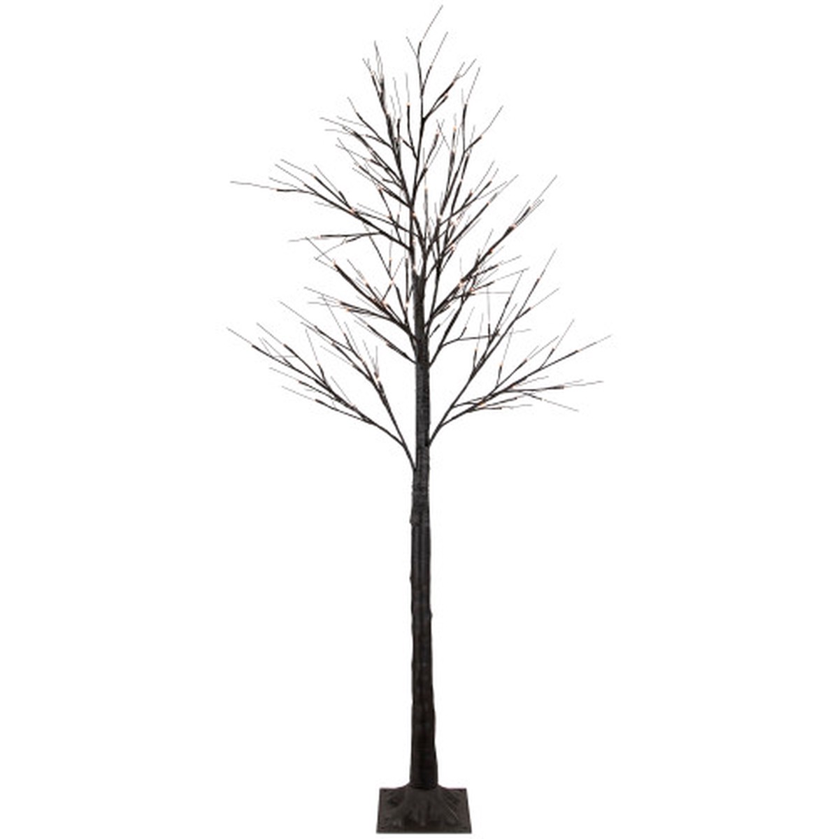 6' LED Lighted Brown Christmas Twig Tree - Warm White Lights