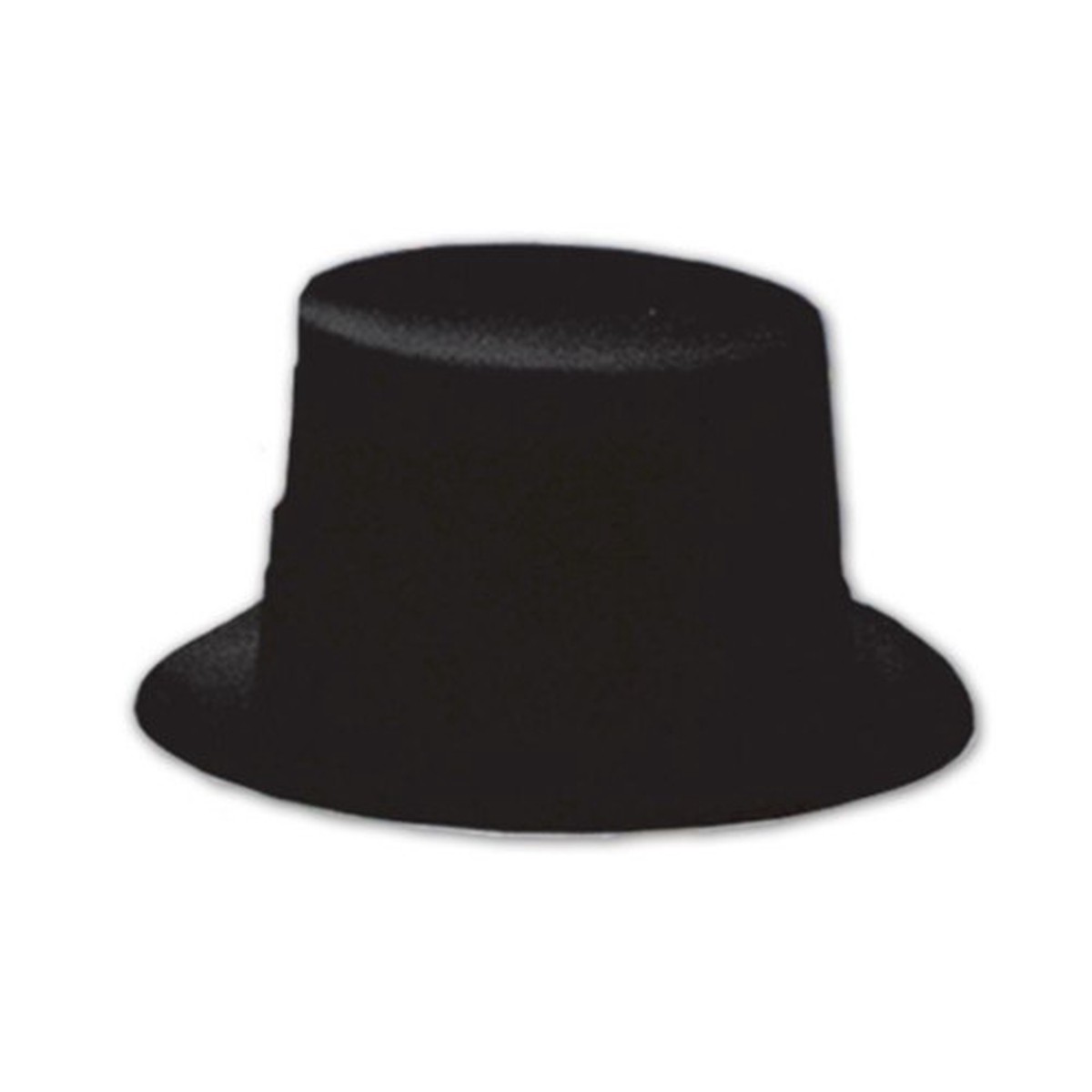 Hollywood Velour Topper Party Hats - Black - Pack of 24