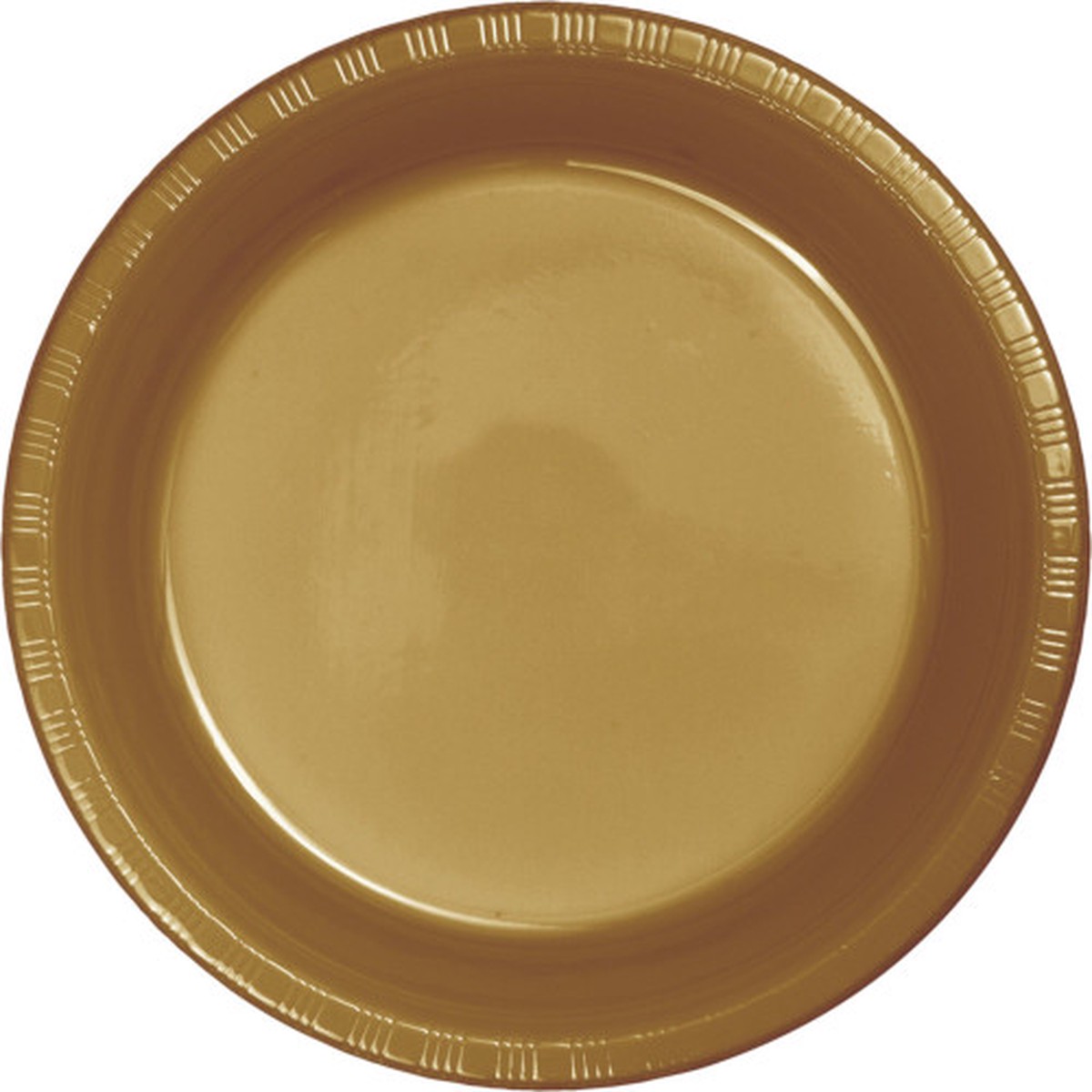 Solid Disposable Glittering Banquet Dinner Plates - 6.75" - Club Pack of 240