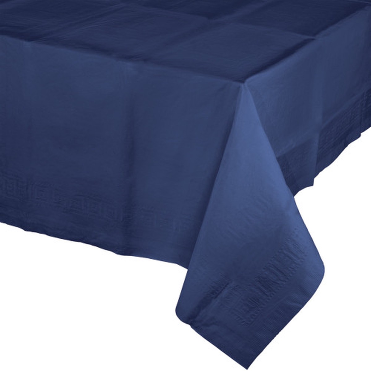 Rectangular Disposable Party Table Covers - 108" - Navy Blue - Pack of 6