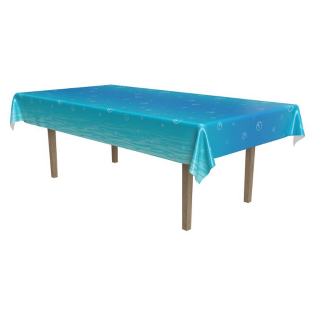 Under the Sea Disposable Tablecloth 108 Blue Pack of 12