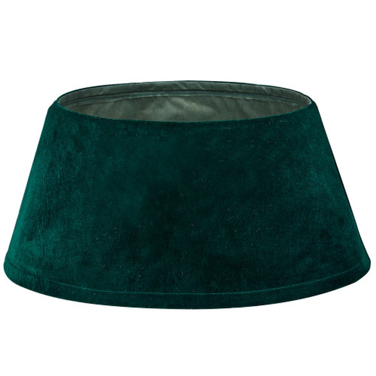 22" Hunter Green Velvet Christmas Tree Collar