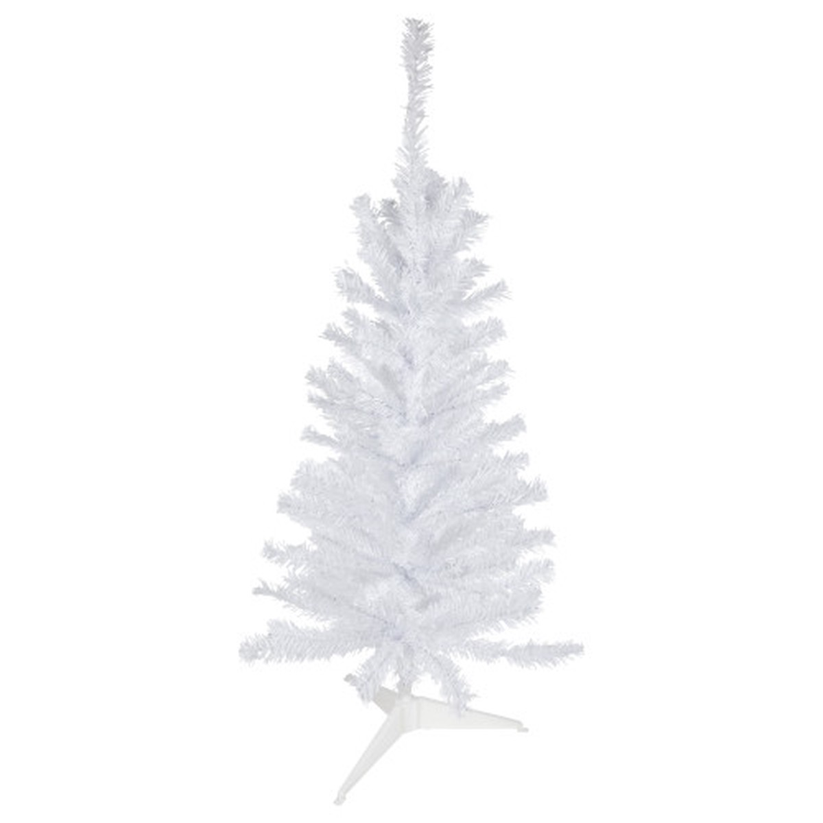 Slim Woodbury White Pine Artificial Christmas Tree - 3' - Unlit