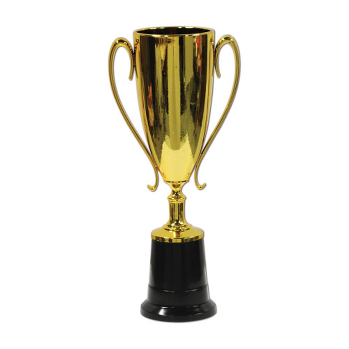 Trophy Cup Award Party Decorations - 8.5" - Gold and Black - Pack of 6