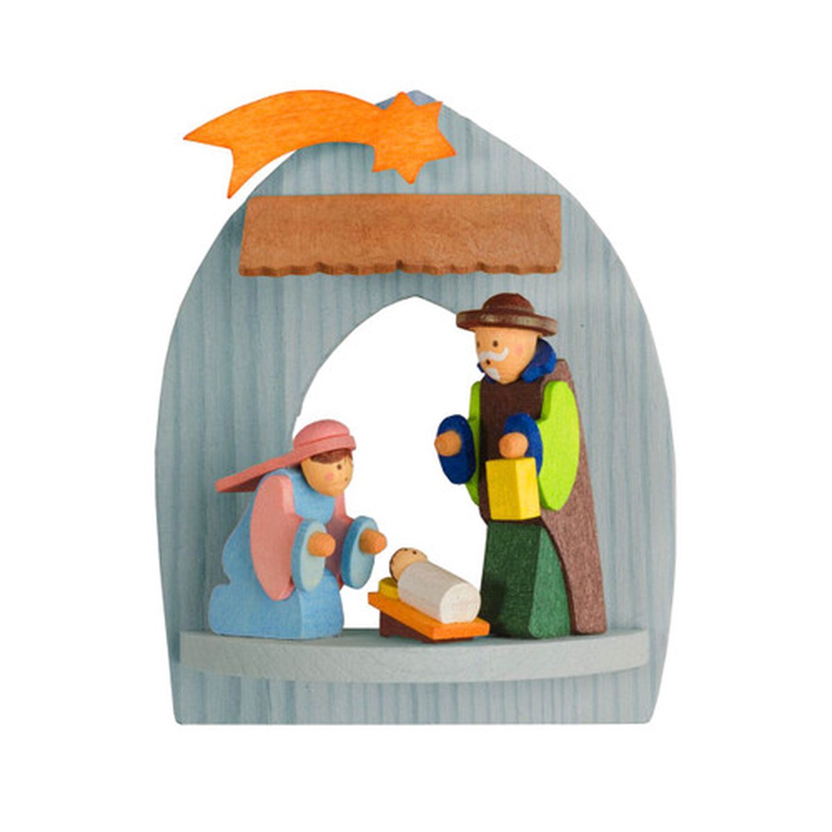 3.25″ Graupner Holy Family Nativity Scene Christmas Ornament