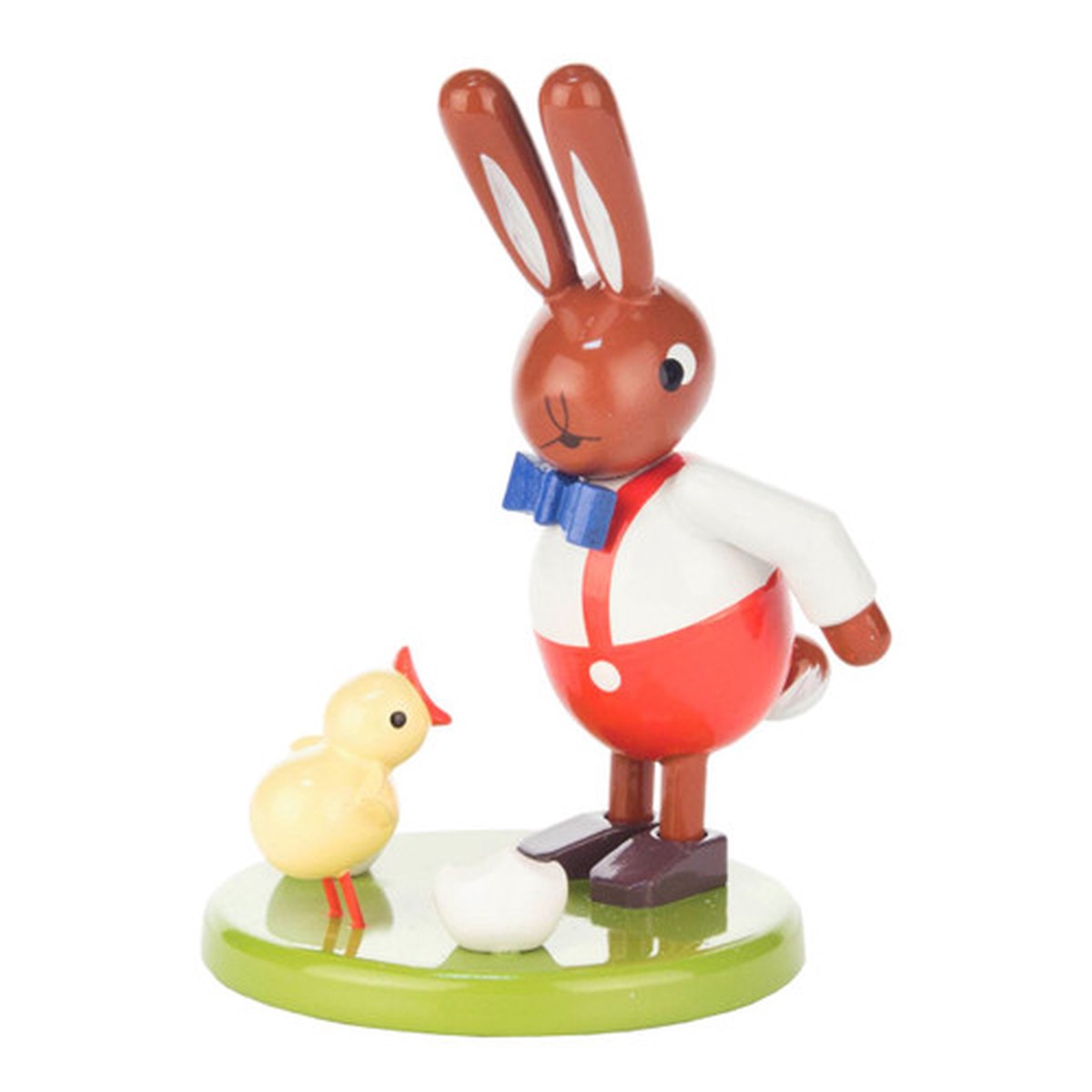 3.5" Dregeno Rabbit with Chick Easter Figure