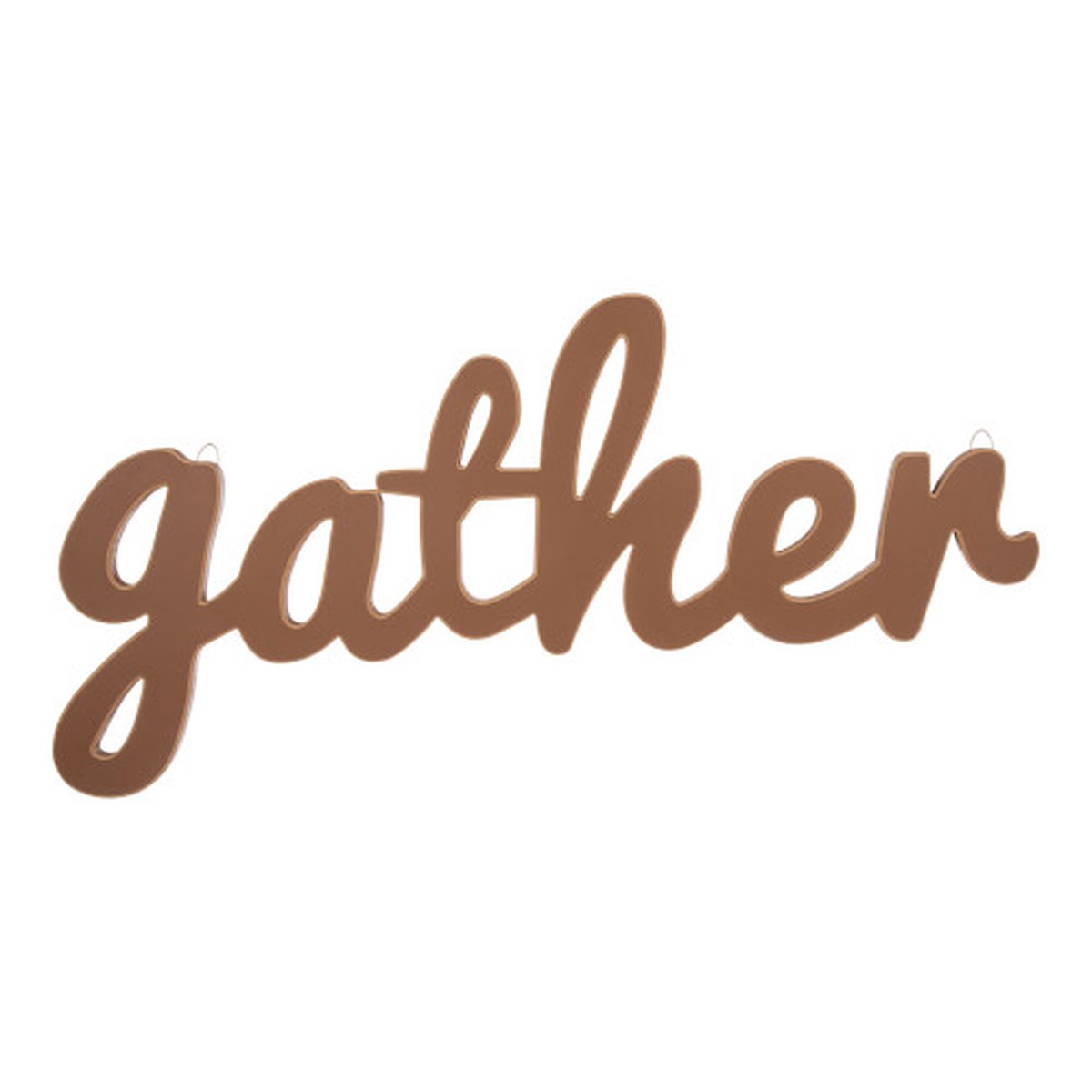 36" Brown 'Gather' Harvest Hanging Word Decor