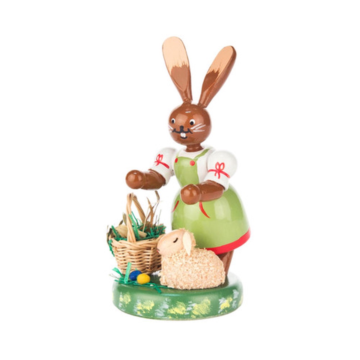 4" Dregeno Rabbit Easter Figure with Lamb