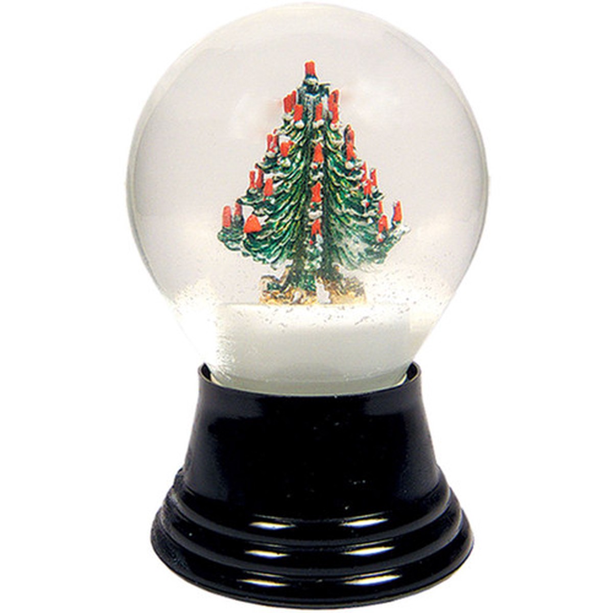 5" Perzy Medium Christmas Tree Snow Globe