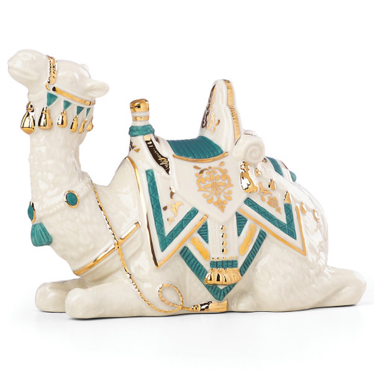 7.5" First Blessing Hand-Painted Porcelain Christmas Nativity Camel Figurine