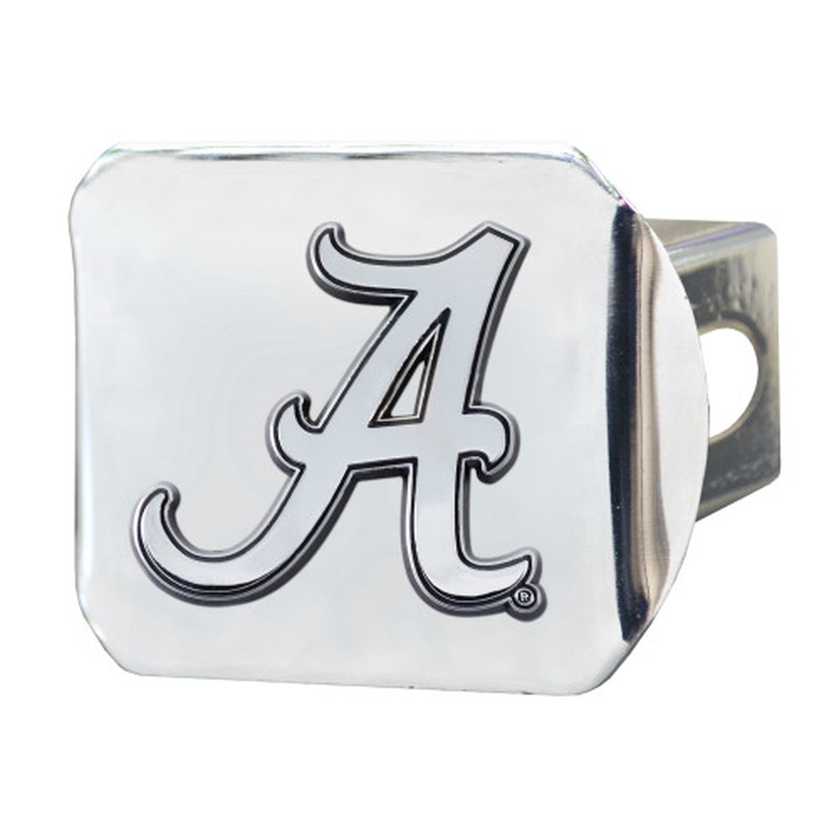 NCAA University of Alabama Crimson Tide Chrome Hitch Cover Automotive Accessory