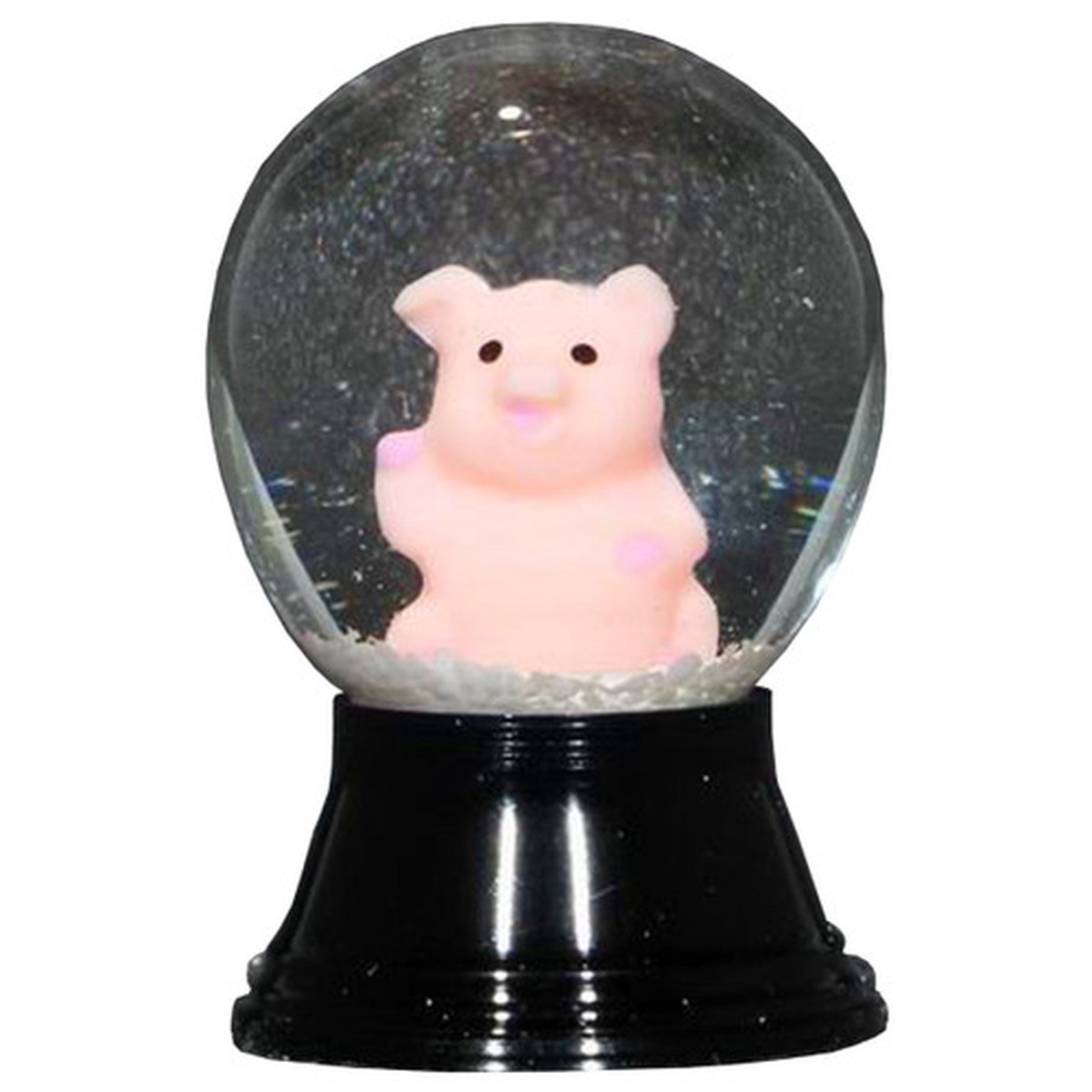 1.5″ Perzy Mini Pig Christmas Snow Globe