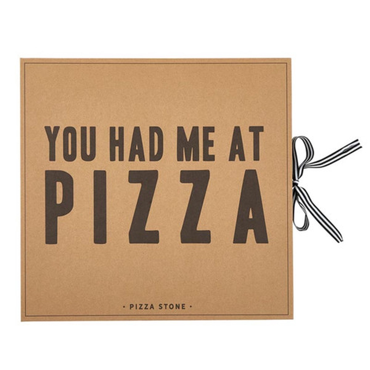 15″ Brown Cardboard Pizza Stone