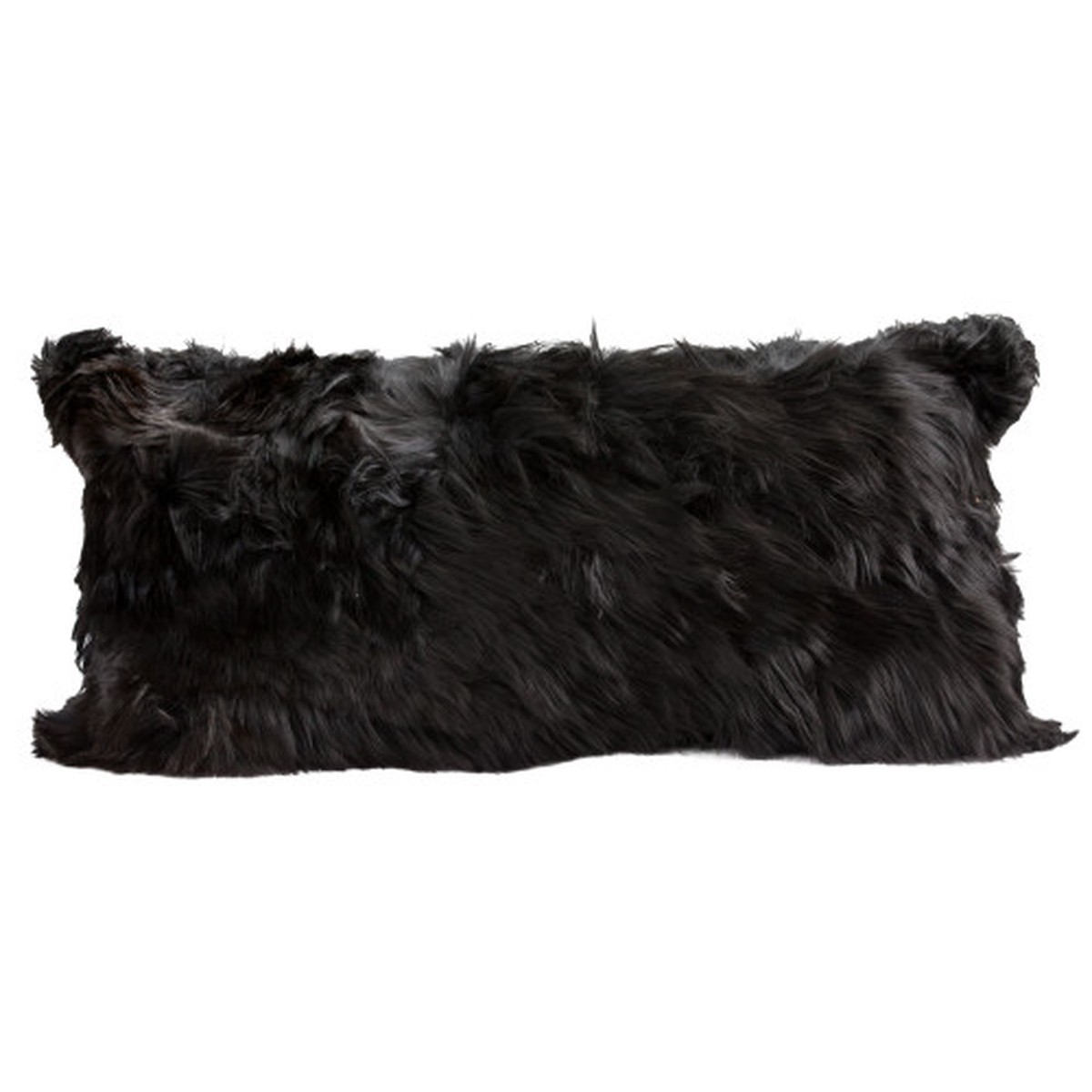 20" Black Decorative Cushion - Feather and Down Filler