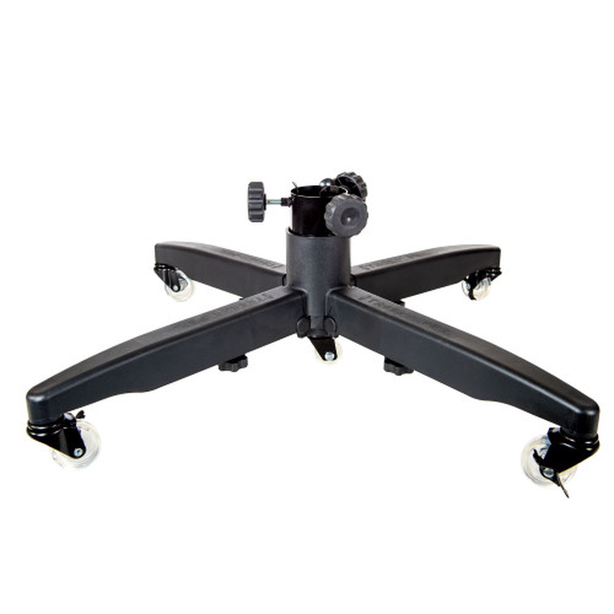 29" Onyx Black Universal Rolling Christmas Tree Stand