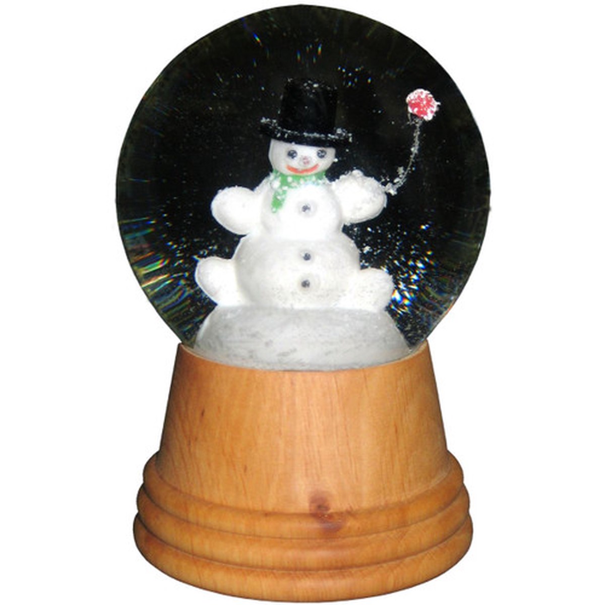 5" Perzy Snowman Christmas Snow Globe