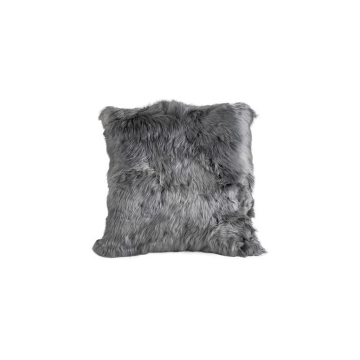 18″ Gray Alpaca Decorative Cushion – Feather and Down Filler
