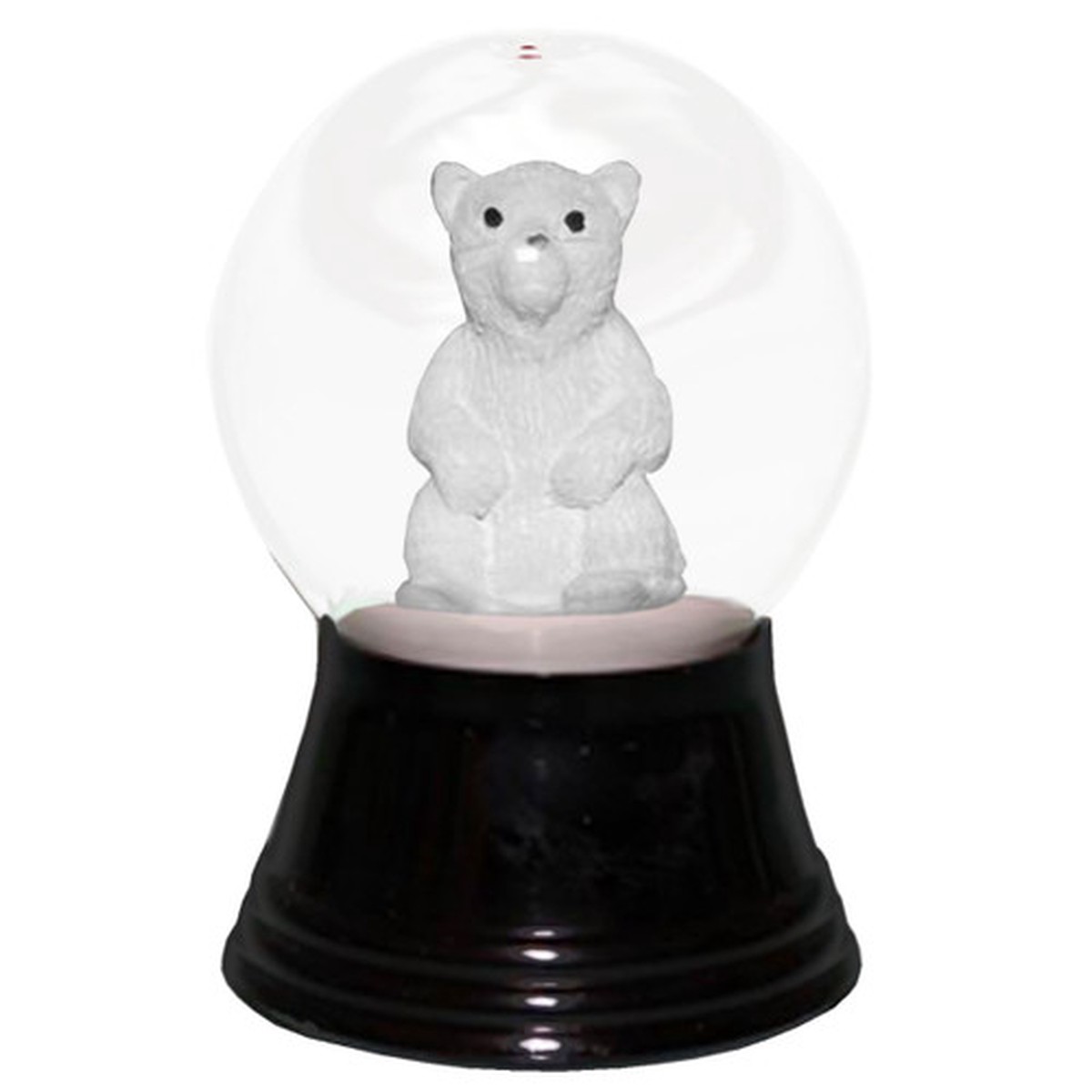 2.5" Perzy Small Polar Bear Christmas Snow Globe