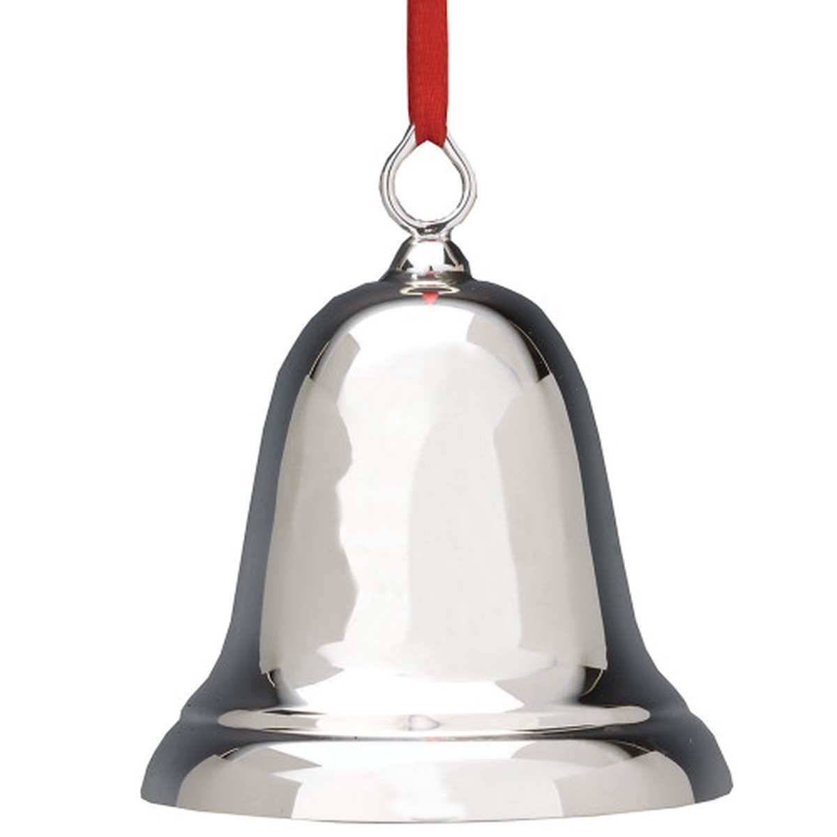 3″ Silver and Red Christmas Ring In The Season Legacy Bell Sterling Ornament