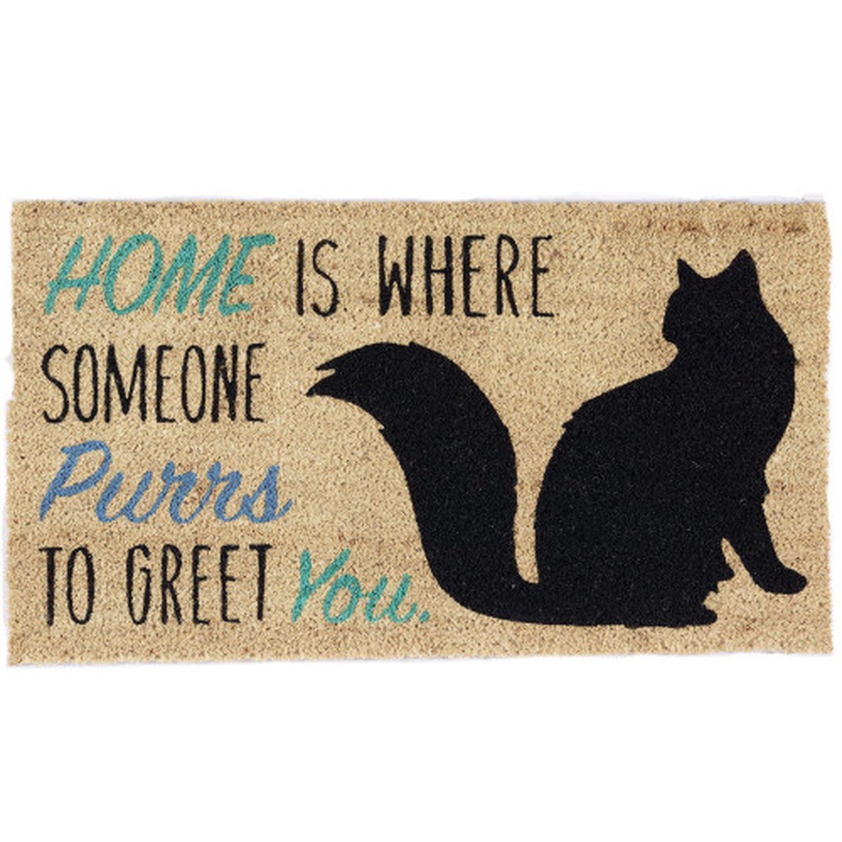 Tufted Home Cat Rectangular Doormat – 18″ x 30″