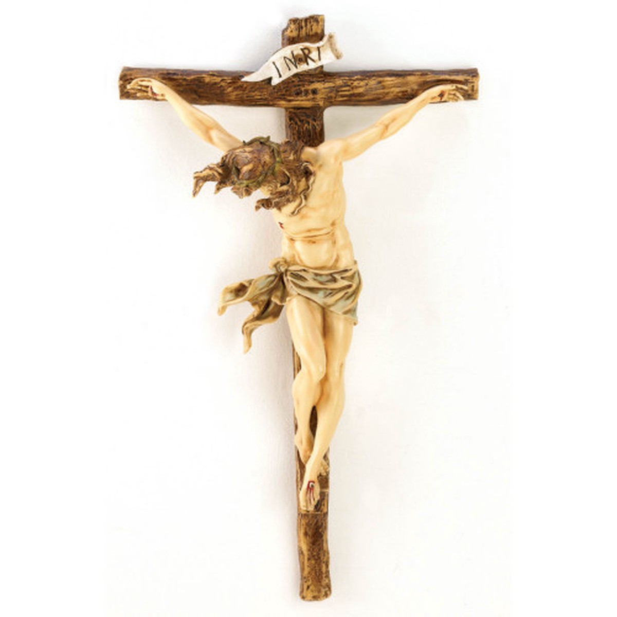 Renaissance-Style Crucifix Wall Cross - 20"