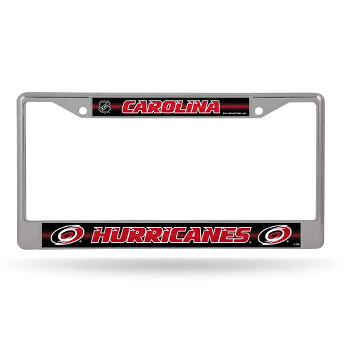 6" x 12" Red and Black NHL Carolina Hurricanes License Plate Cover