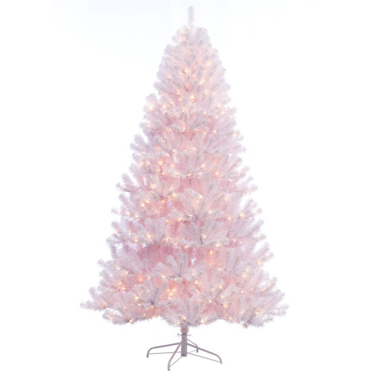 Pre-lit Medium Artificial Northern Fir Christmas Tree - 7.5 - Clear Lights