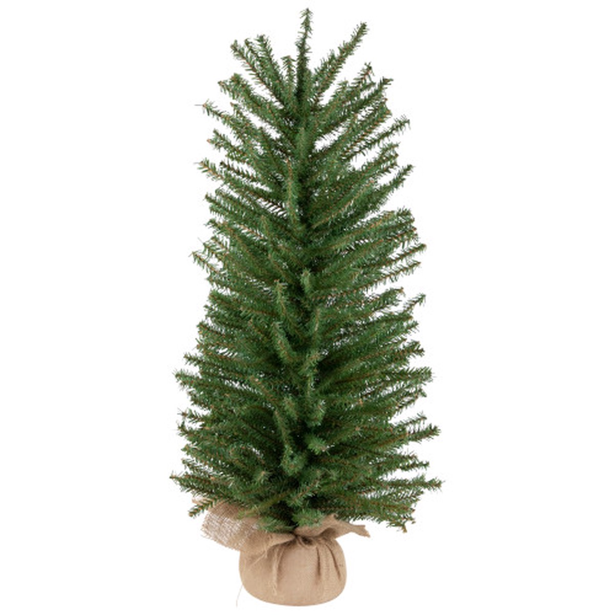 3′ Medium Scottsdale Pine Artificial Christmas Tree in Burlap Base – Unlit
