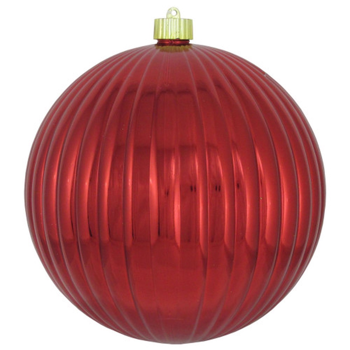 Sonic Red Ripple Shatterproof Christmas Ball Ornament 8″ (200mm)