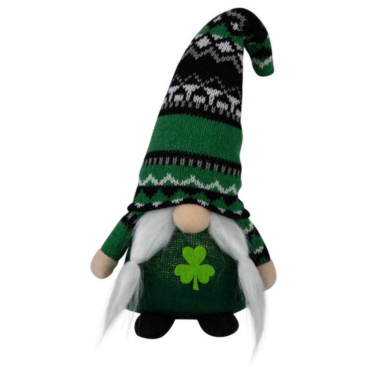 11.5″ LED Lighted Girl St. Patrick’s Day Gnome Decoration