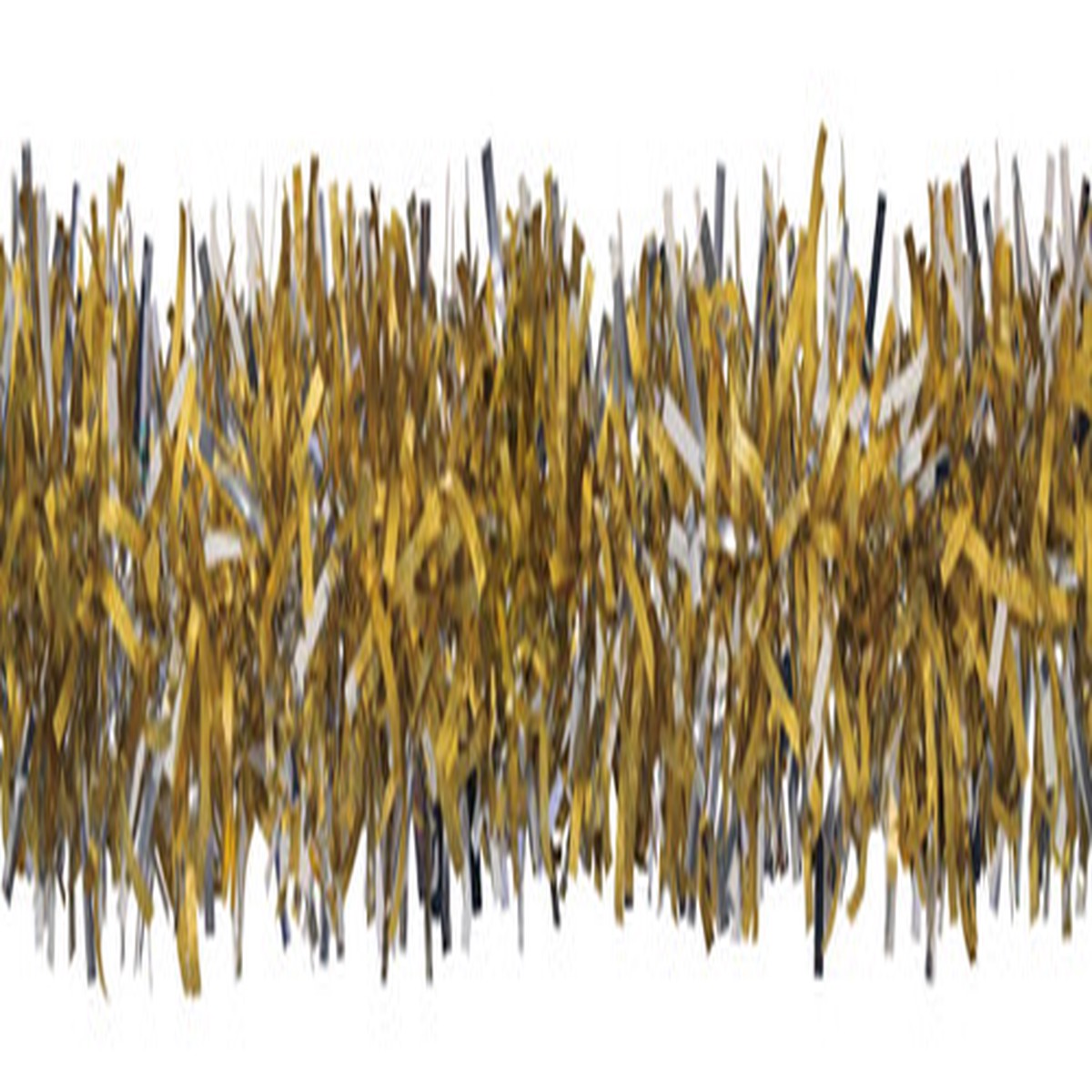 25′ Gold and Silver Embossed Contemporary Decorative Party Twist Garland