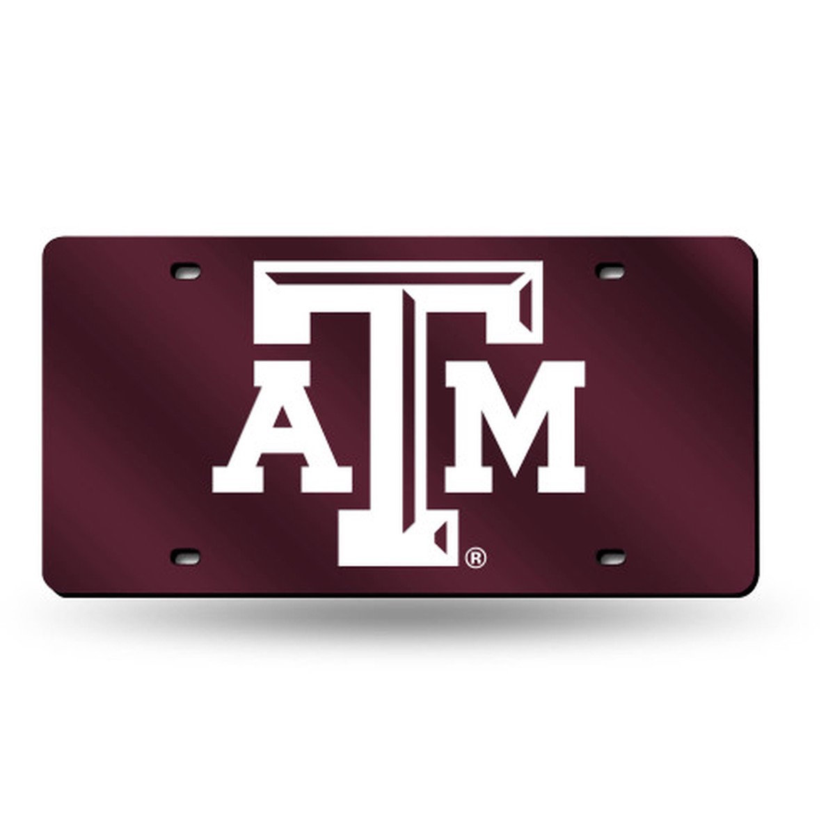 12″ Maroon College Texas A and M Aggies Tag