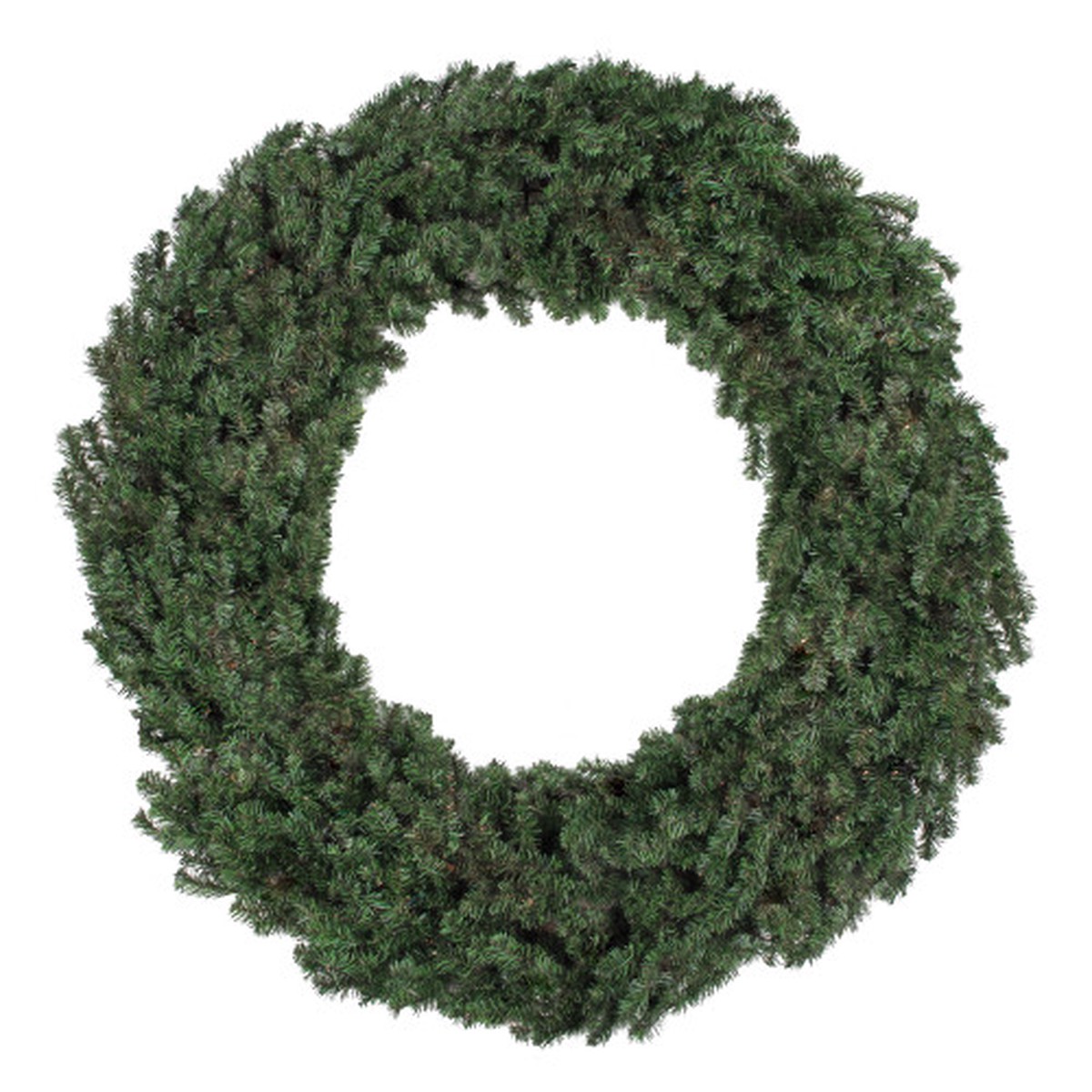 Commercial Size Canadian Pine Artificial Christmas Wreath - 8' - Unlit