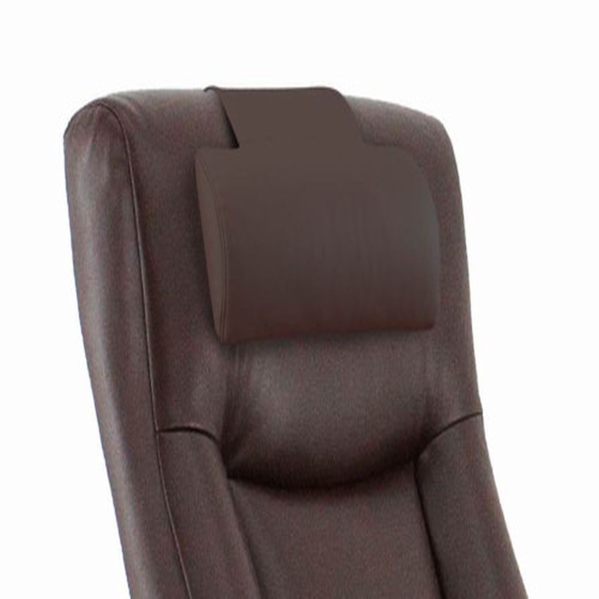 13.5″ Whisky Brown Solid Contemporary Rectangular Cervical Pillow