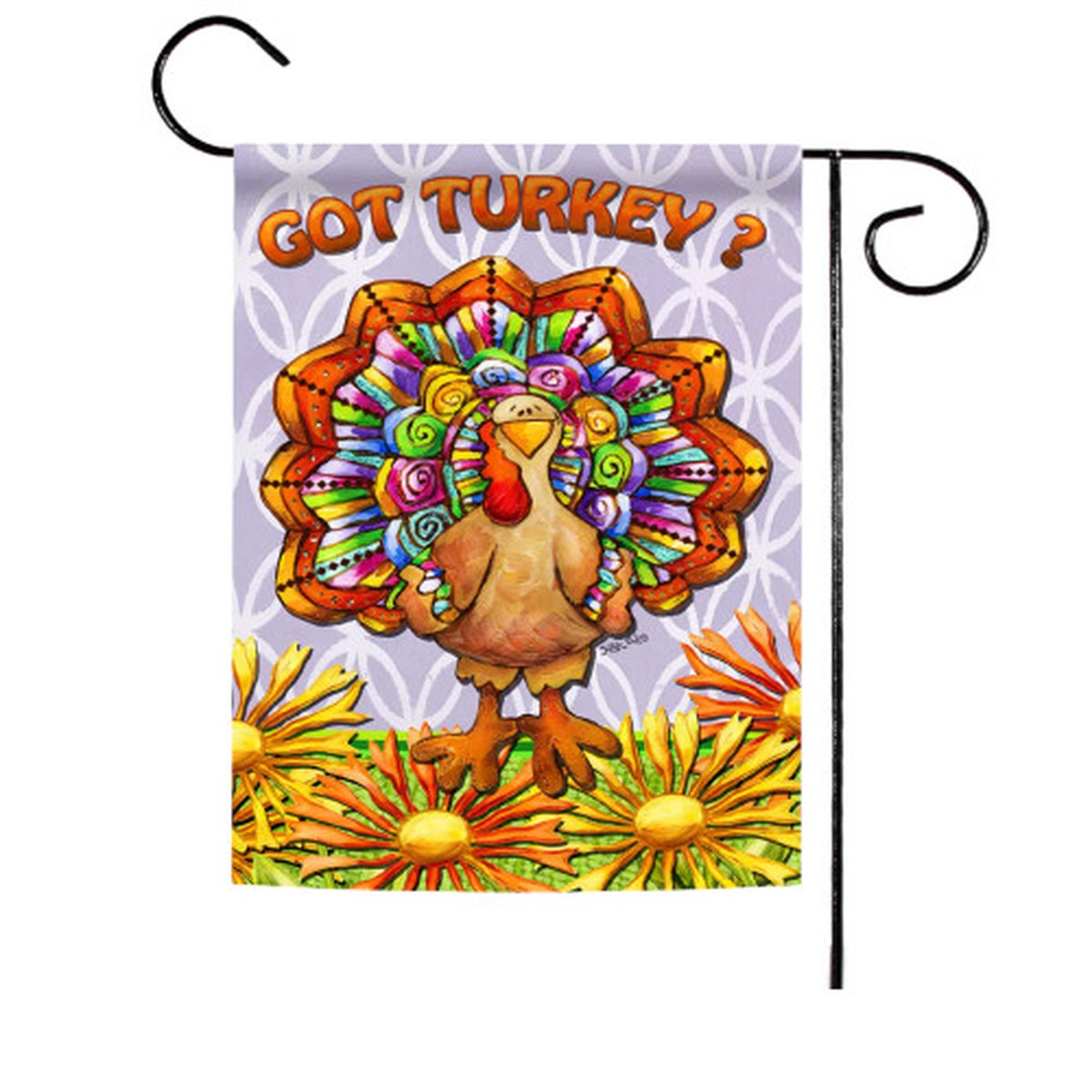 “Got Turkey?” Fall Harvest Outdoor Garden Flag 18″ x 12.5″