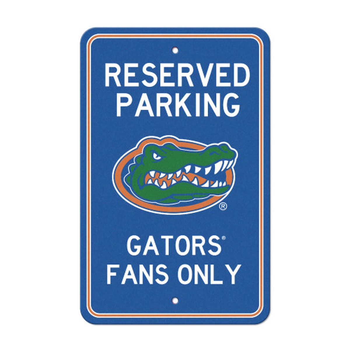 18″ NCAA University of Florida Gators ‘Reserved Parking’ Wall Sign