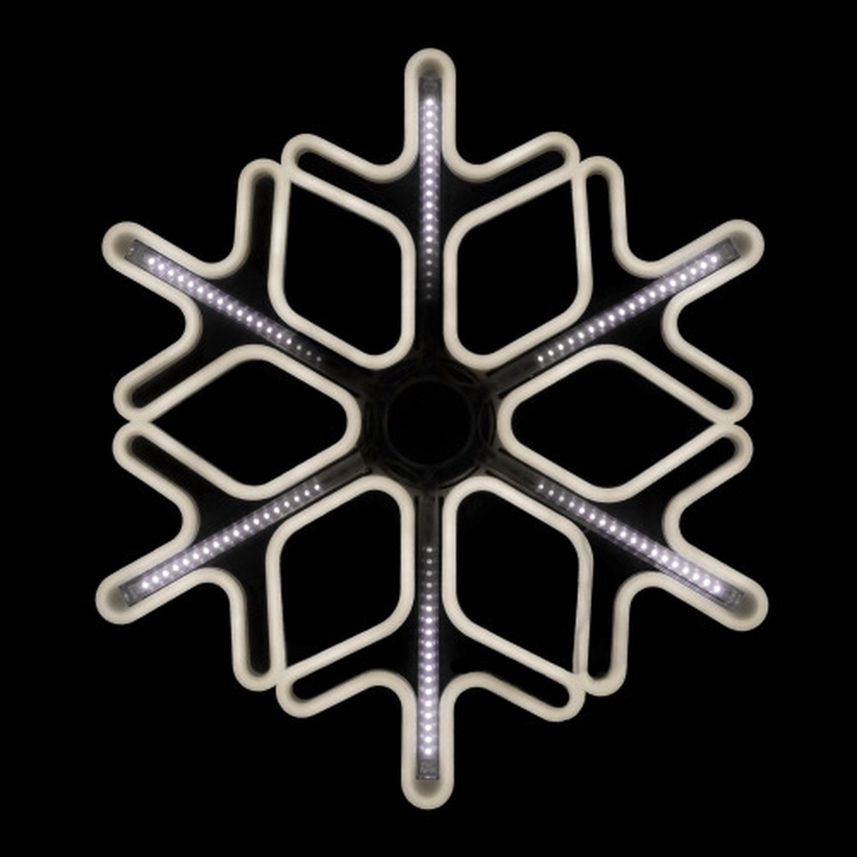 23.25″ Cascading Lighted Snowflake Outdoor Christmas Decoration