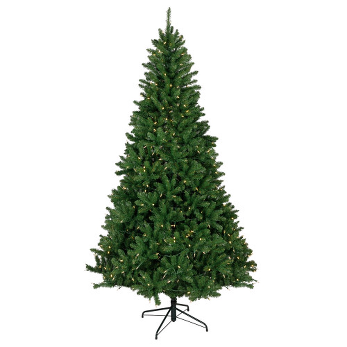 7.5′ Pre-Lit Manchester Pine Instant Connect Artificial Christmas Tree, Dual LED Lights