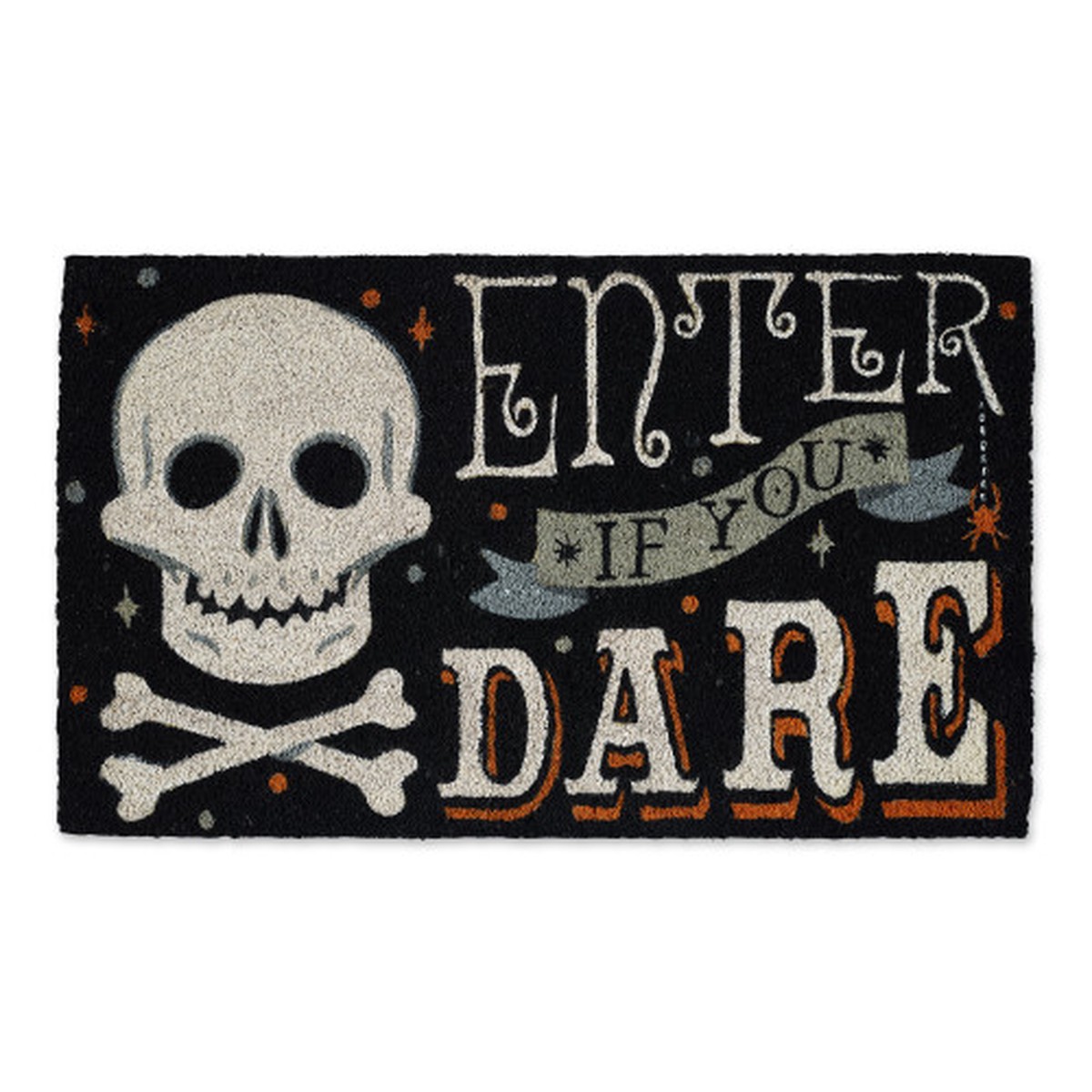 “Enter If You Dare” Halloween Doormat – 18″ x 30″