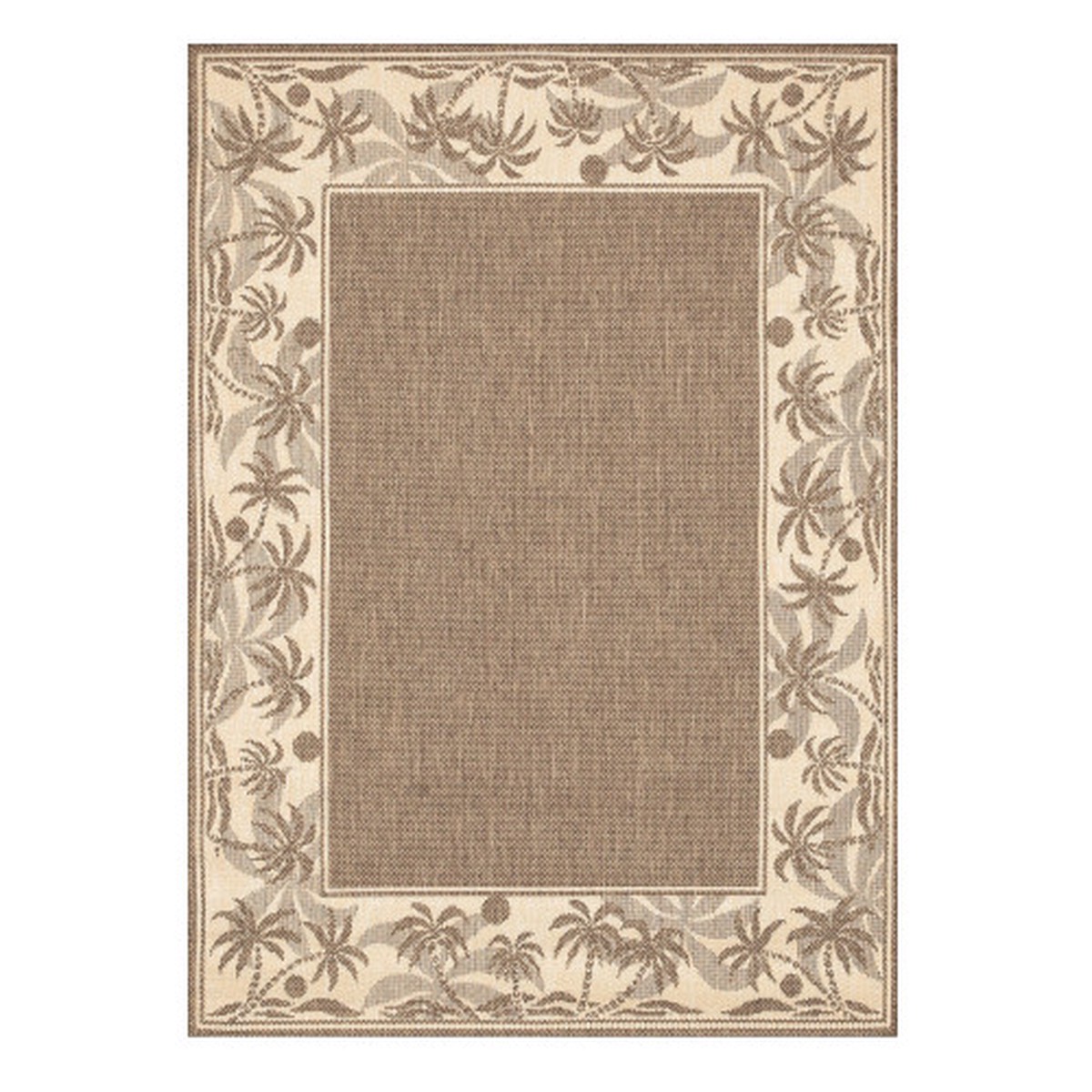 2.25′ x 11.75′ Beige Island-Inspired Rectangular Area Runner