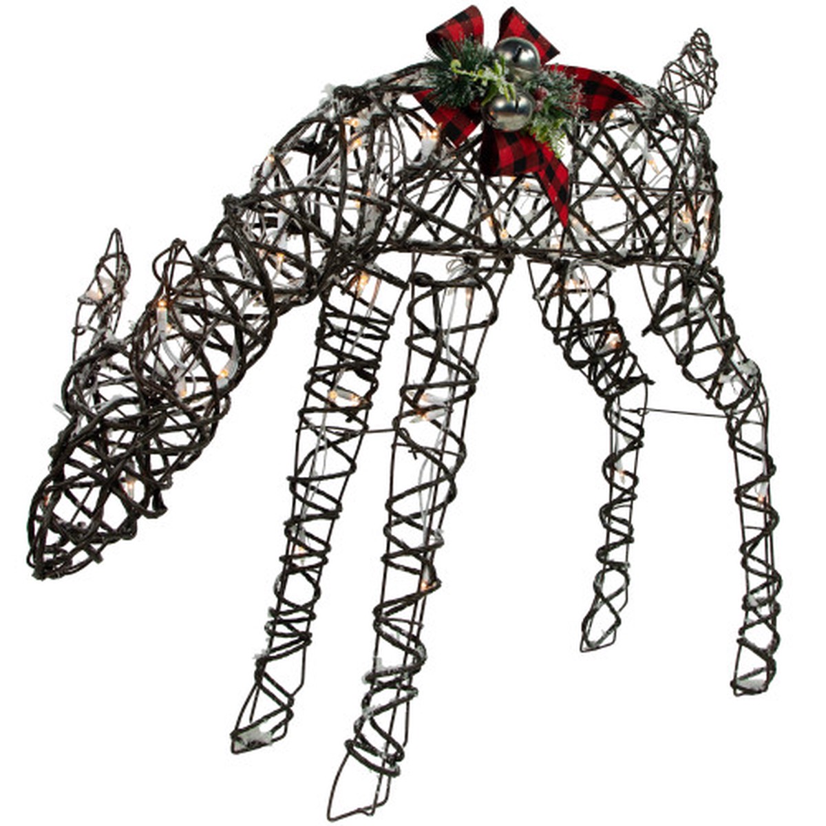 39.75″ Lighted Reindeer Christmas Decoration