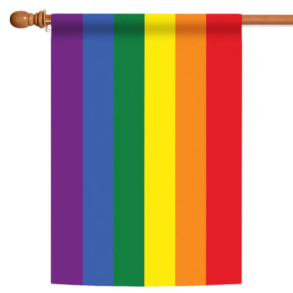 Rainbow Pride UV Resistant Outdoor Flag – 40″ x 28″