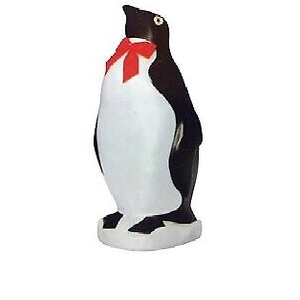 22″ Lighted Penguin with Bow Tie Standing Christmas Figurine