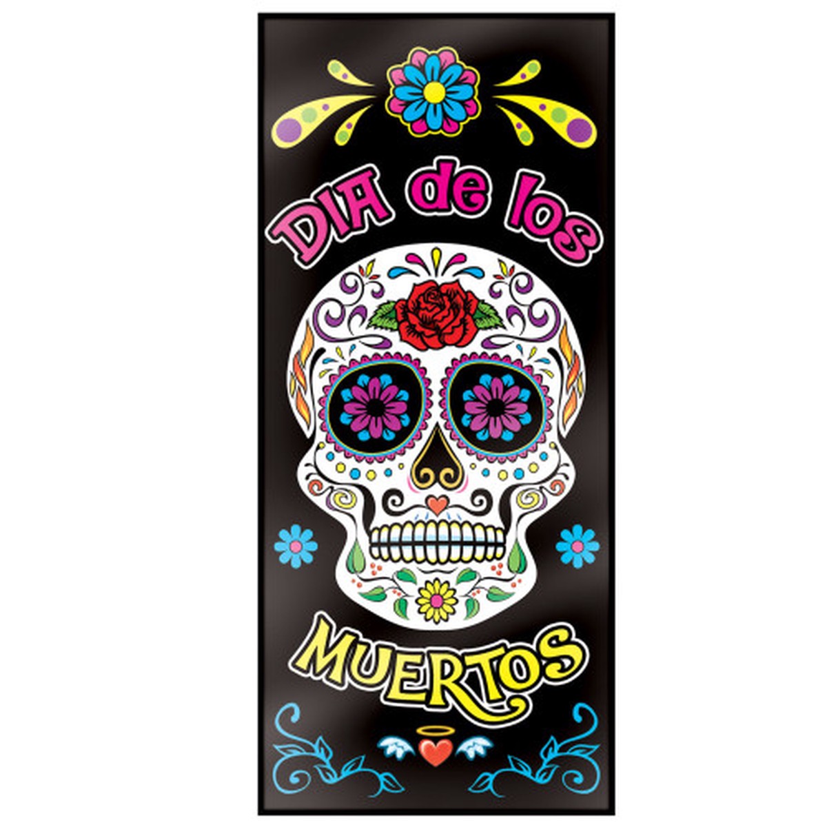 11.75″ Vibrant Stylish Day of the Dead Cello Bag