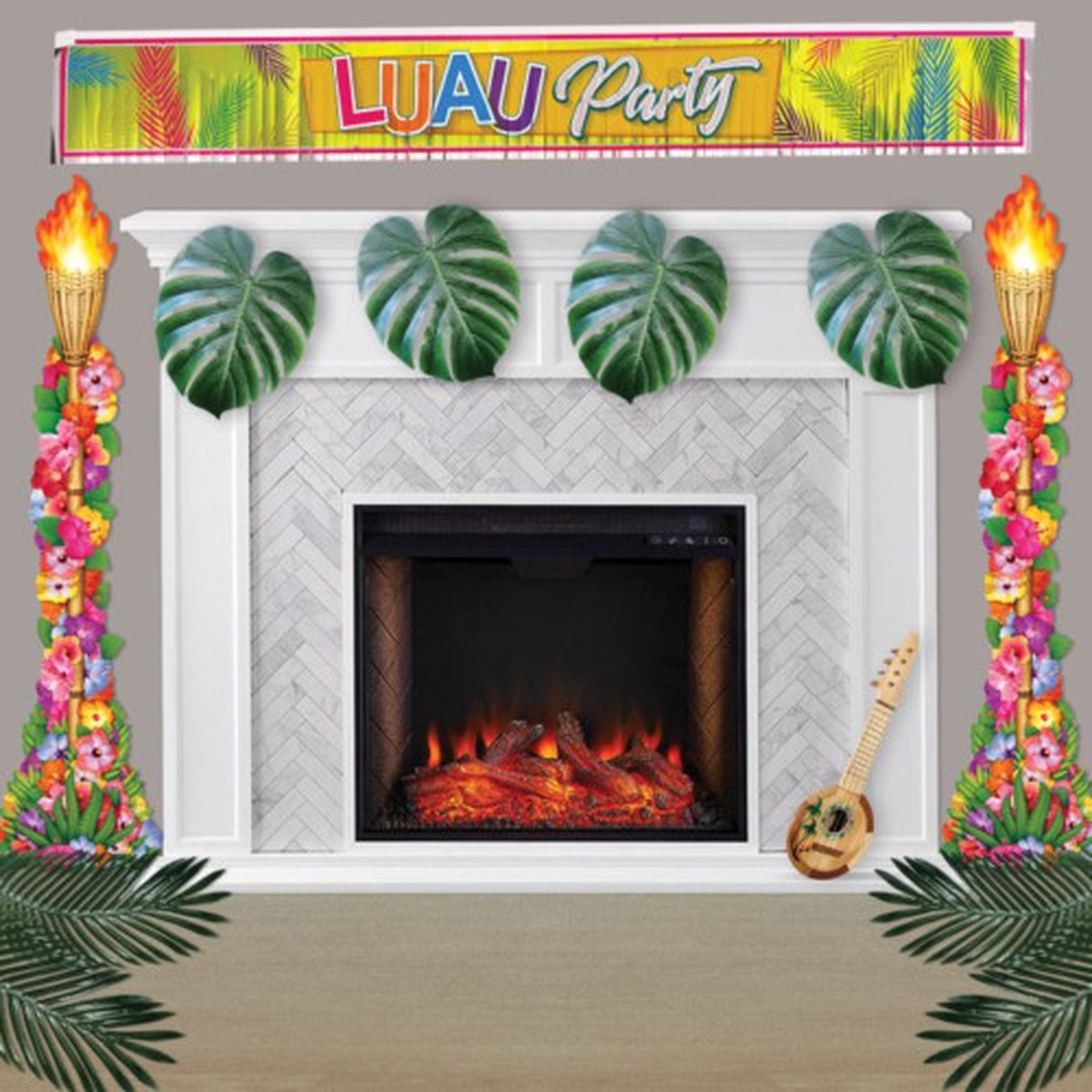 1-Ply Metallic Luau Fringe Banner Party Streamer – 5′ – Multicolor- Pack of 12